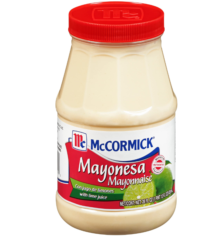 McCormick Mayonesa (Mayonnaise) With Lime Juice, 28 fl oz Jar