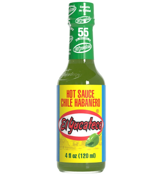 El Yucateco Habanero Hot Sauce, 4 fl oz