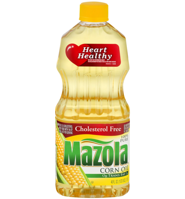 Mazola Corn Oil Heart Healthy, 40 fl oz Plastic Bottle