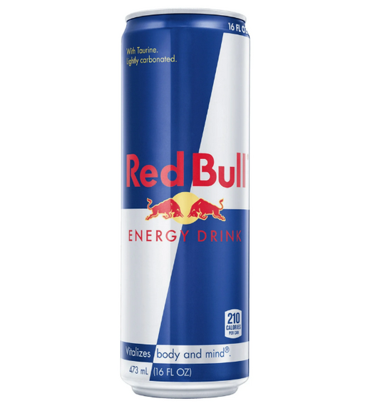 Red Bull Energy Drink, 114mg Caffeine, 12 fl oz Can