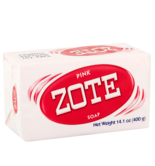 ZOTE Laundry Bar Soap Pink, 14.1 Ounce