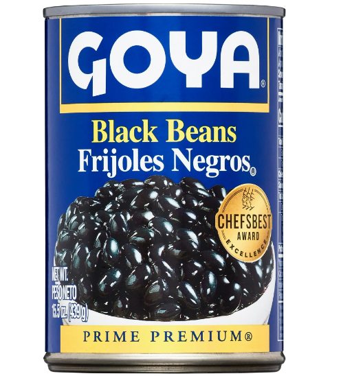 Goya Black Beans, 15.5 Oz