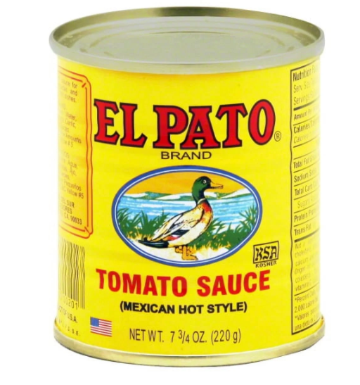 El Pato Mexican Hot Style Tomato Sauce, 7.75 oz