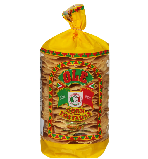 Ole Corn Tostadas, 12.4 oz, 28 Count