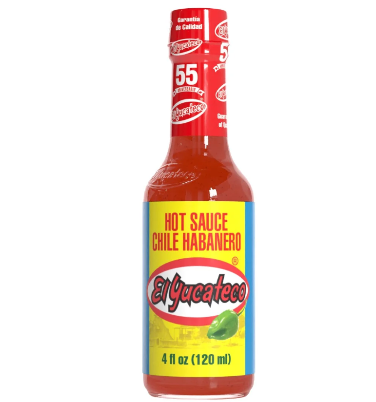 El Yucateco Habanero Hot Sauce, 4 fl oz